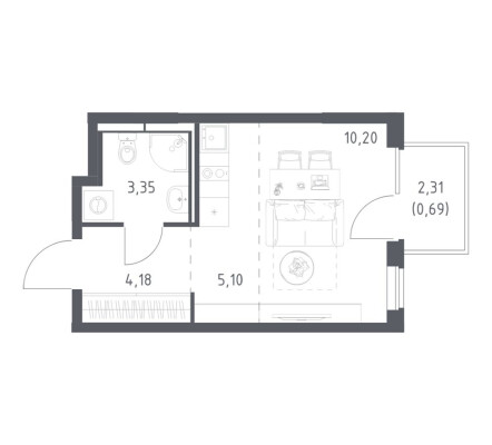 Студия-квартира