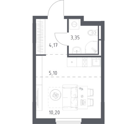Студия-квартира