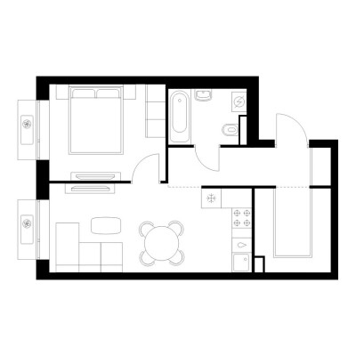 1к. квартира