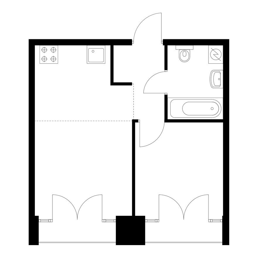1к. квартира