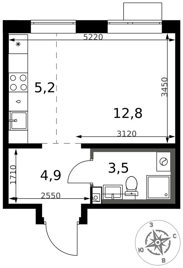 Студия-квартира