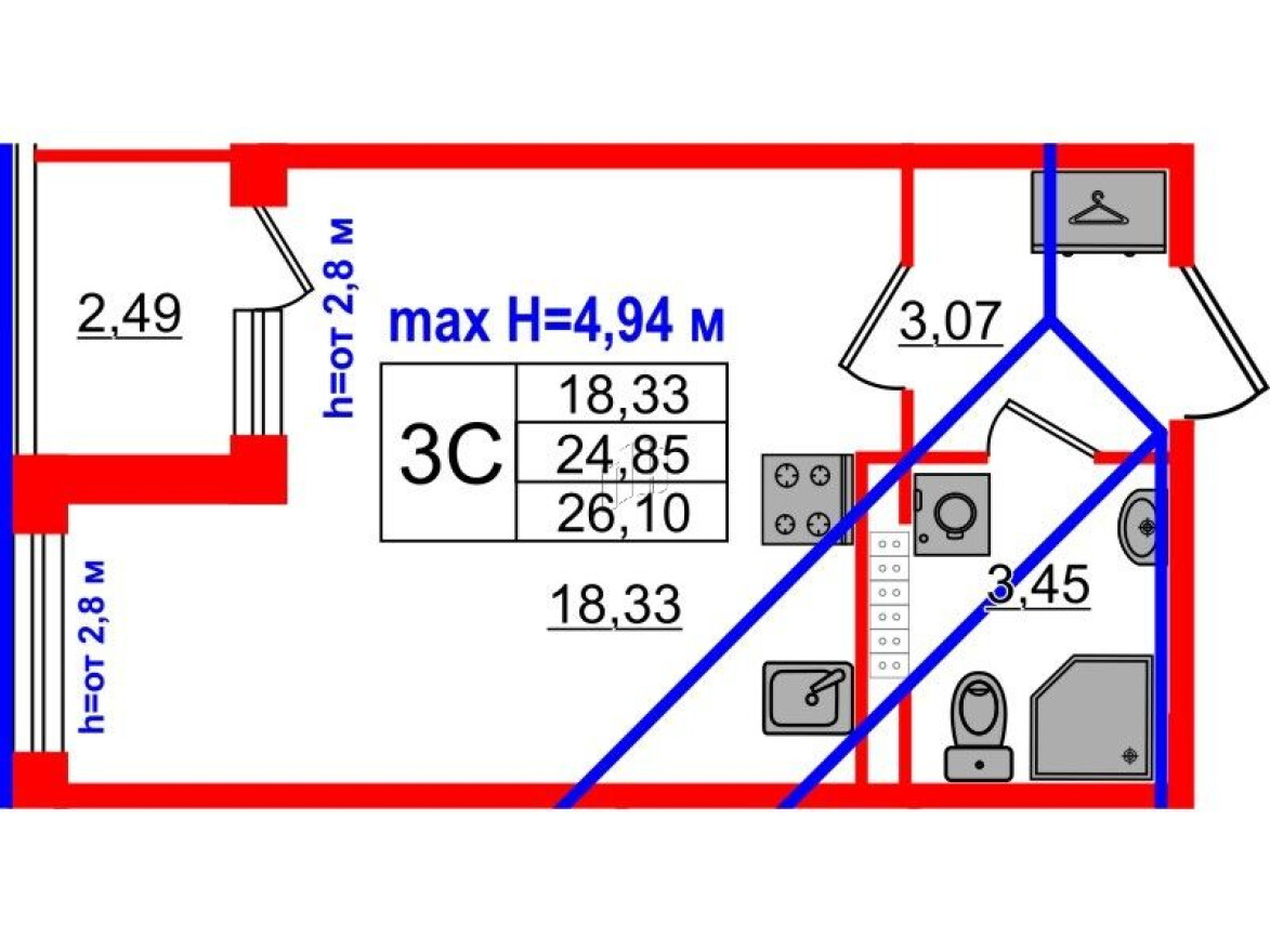 Студия-квартира