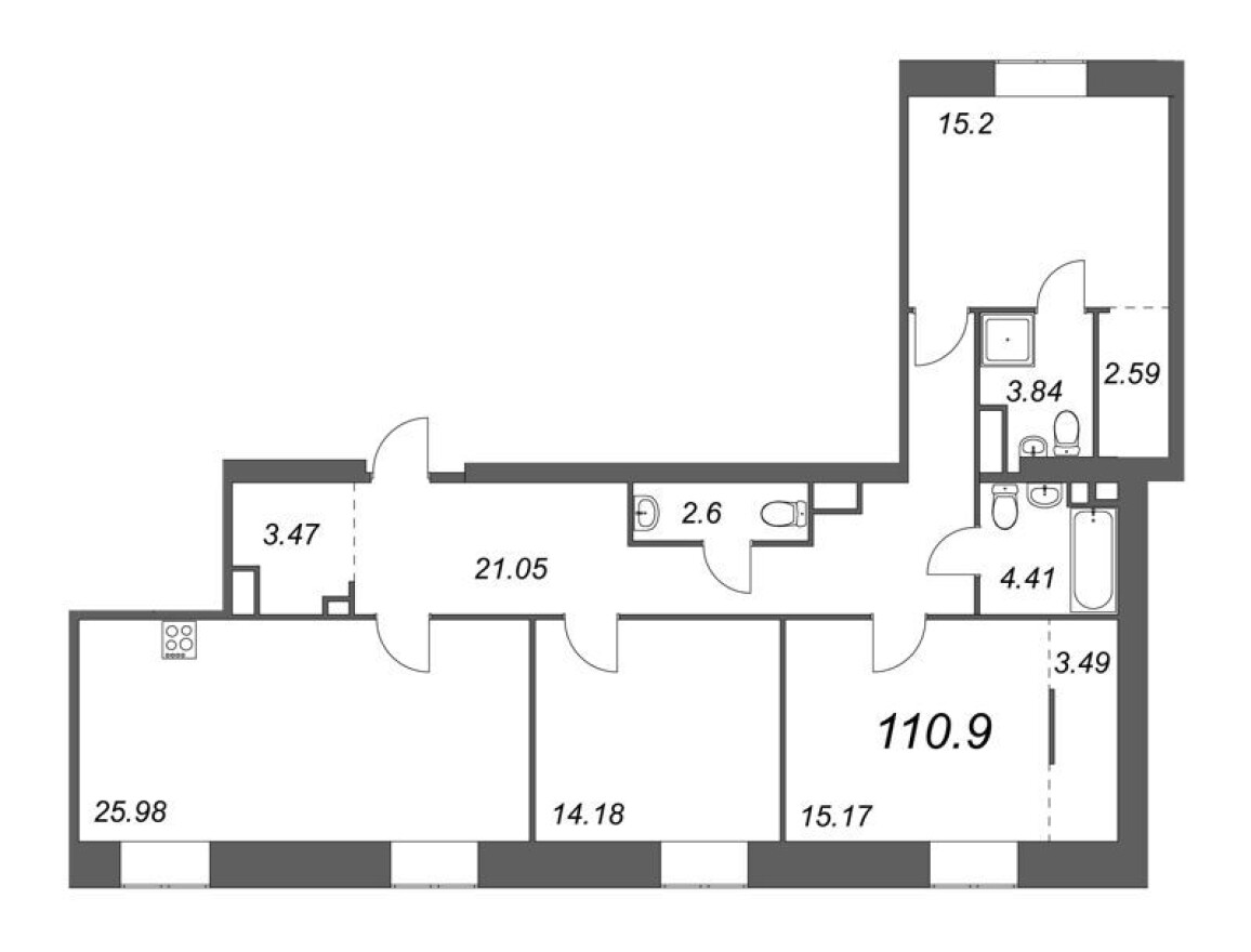 4е квартира