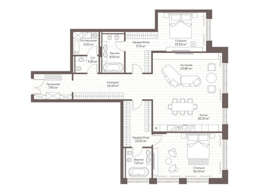 2к. квартира