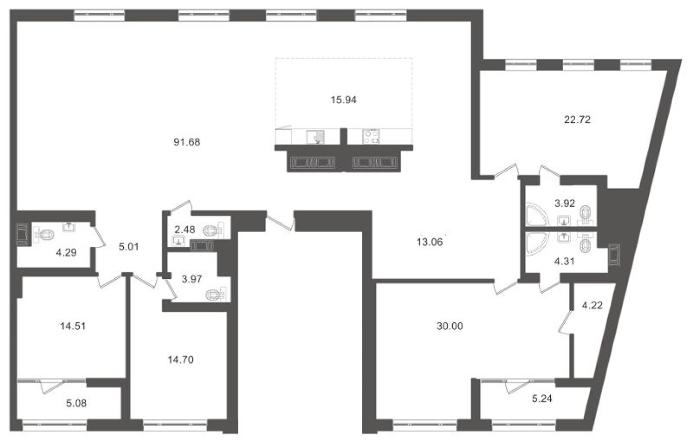 3е квартира