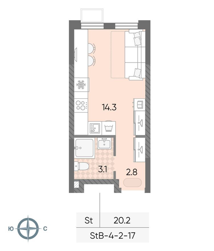 Студия-квартира