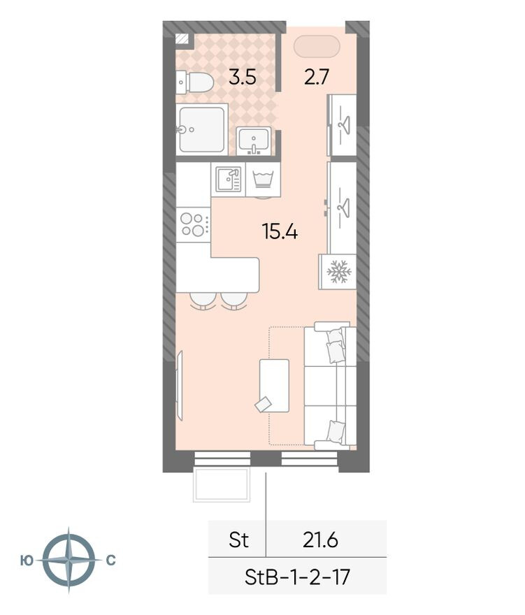 Студия-квартира