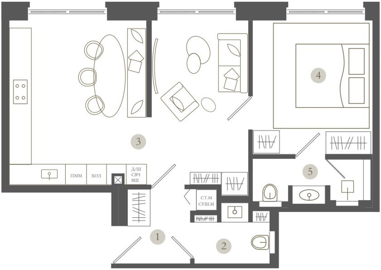 1к. квартира