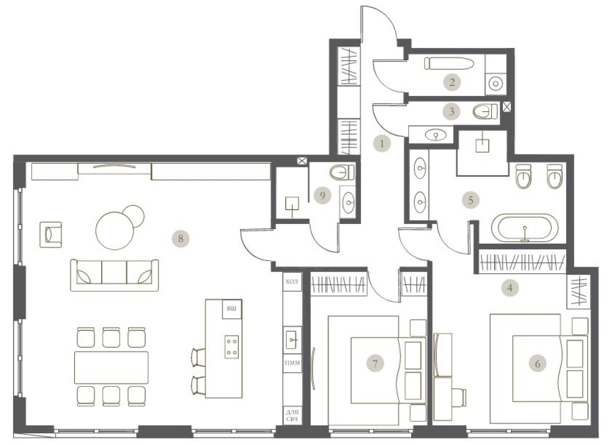 2к. квартира