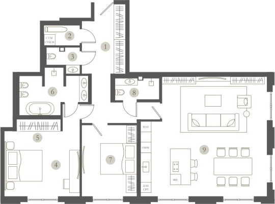 2к. квартира