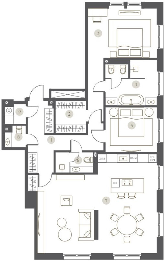 2к. квартира