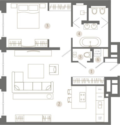 1к. квартира