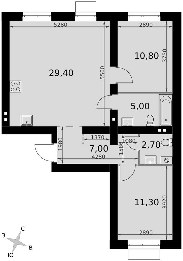 3е квартира