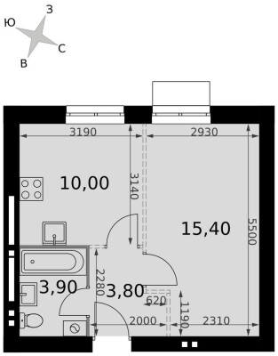 1к. квартира