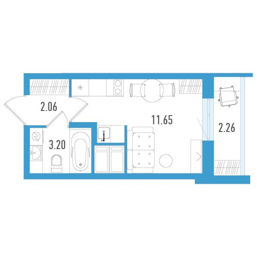 Студия-квартира