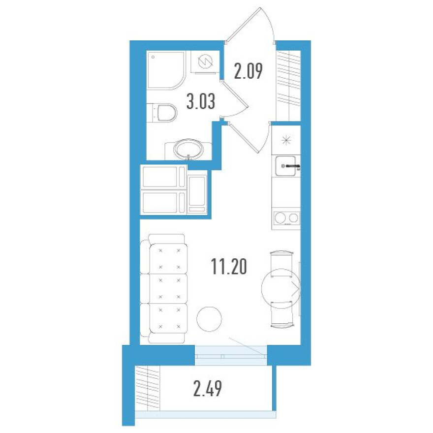 Студия-квартира