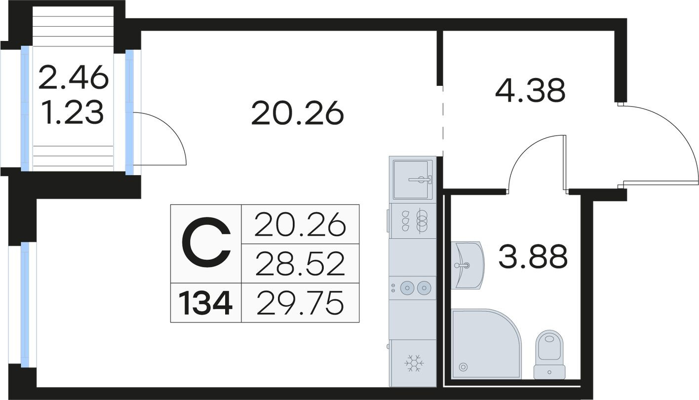 Студия-квартира