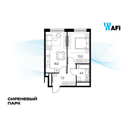 1к. квартира