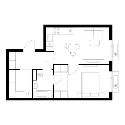 1к. квартира