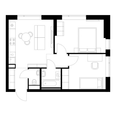 2к. квартира