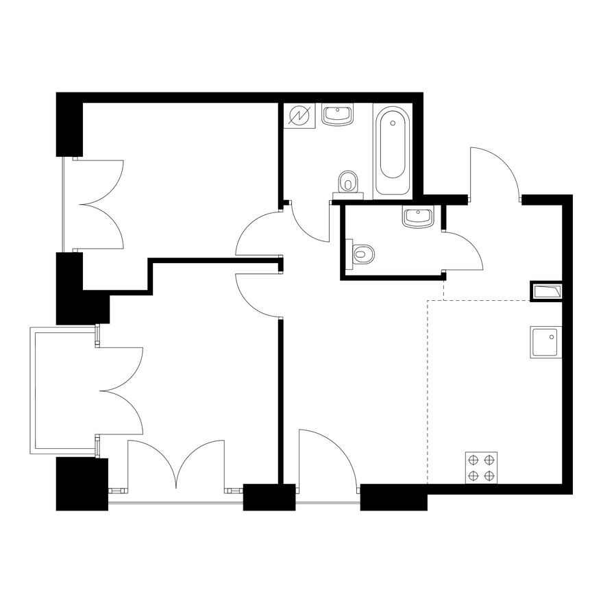 2к. квартира