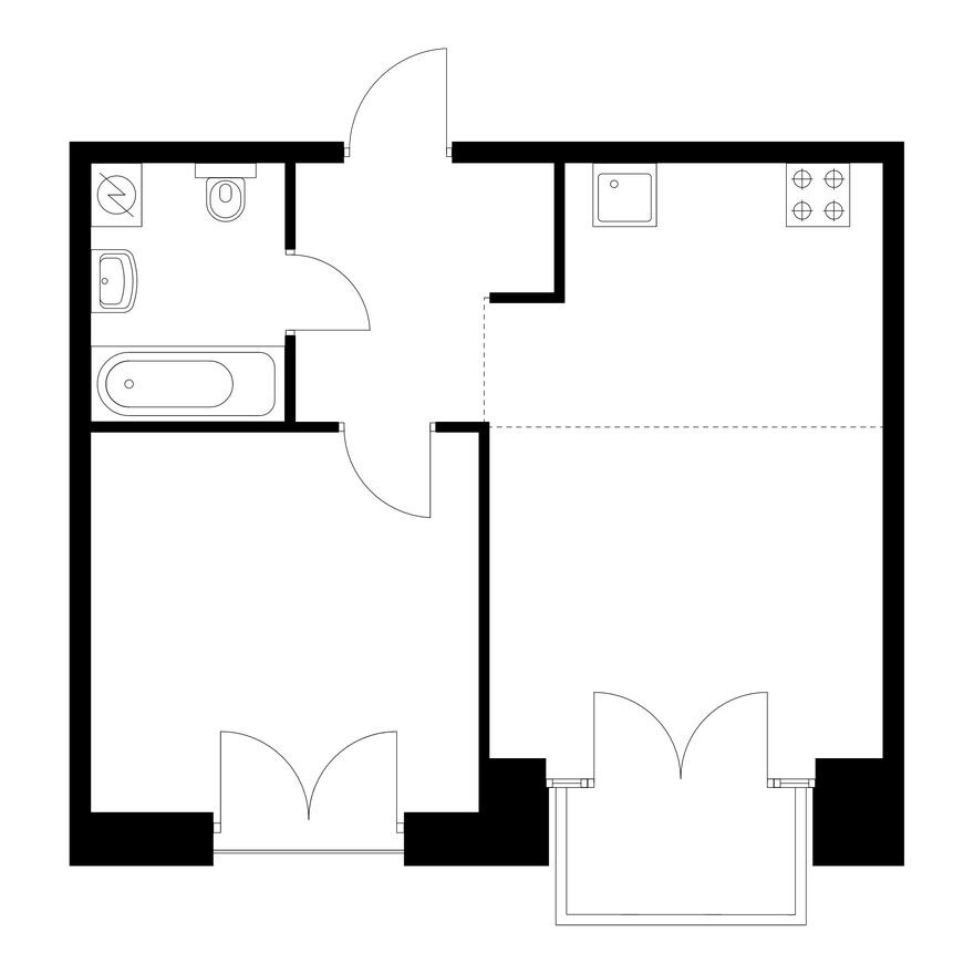 1к. квартира