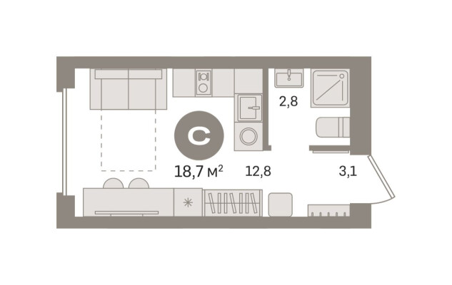 Студия-квартира