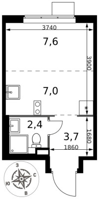 Студия-квартира