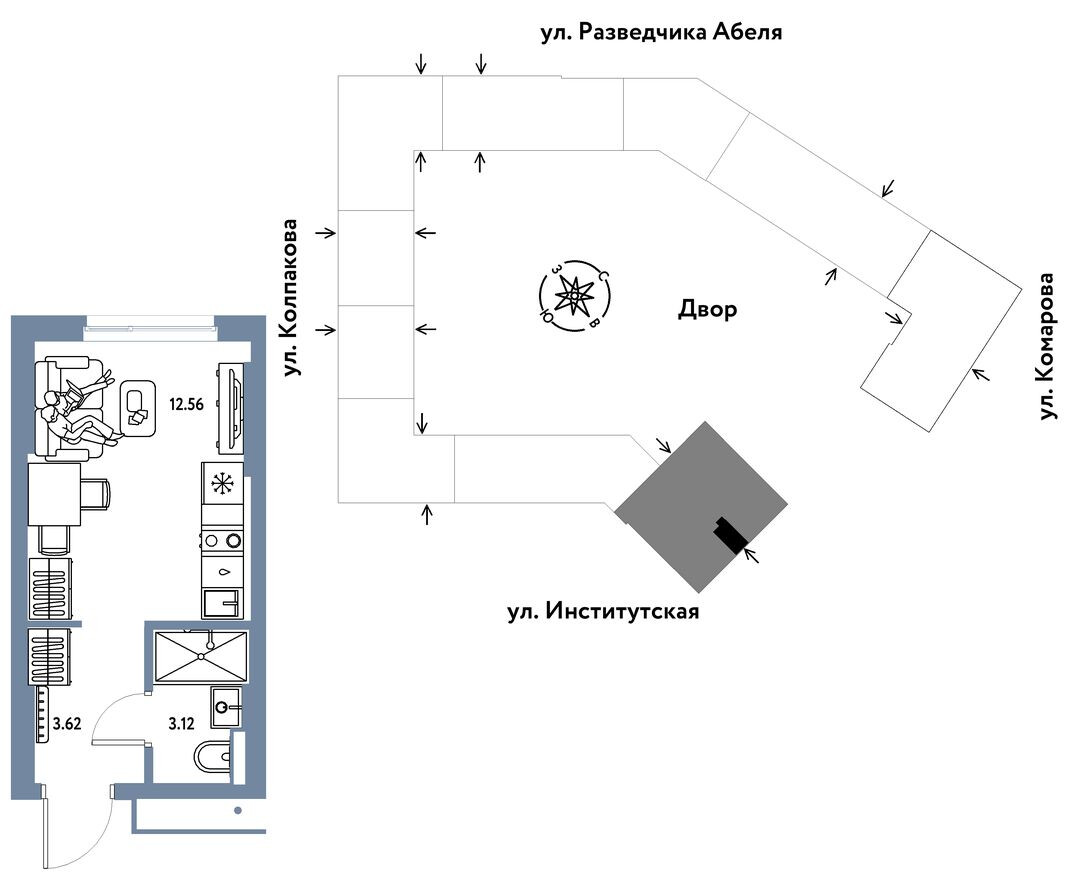 Студия-квартира