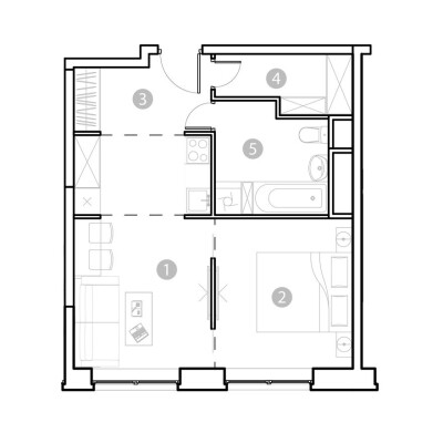 2к. апартаменты