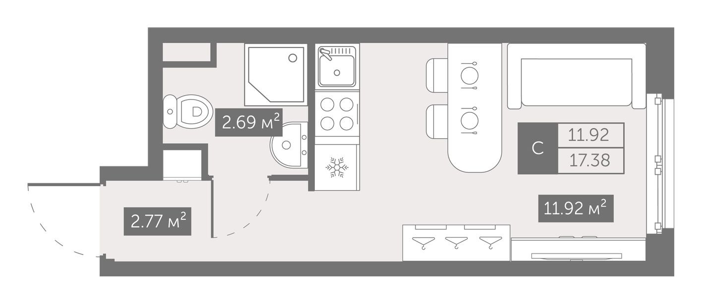 Студия-квартира