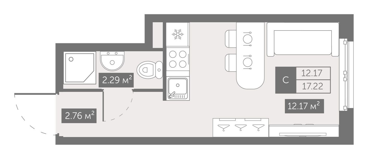 Студия-квартира