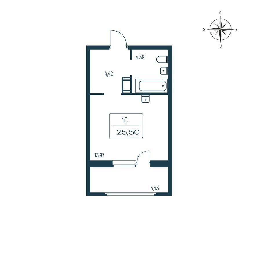 Студия-квартира