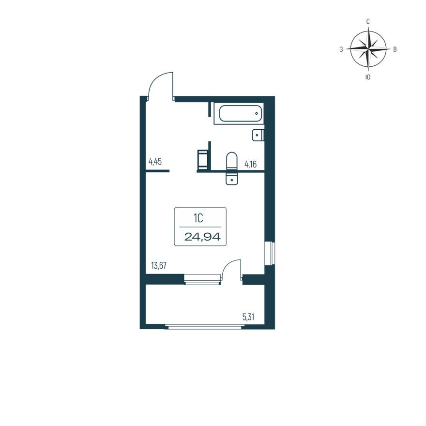 Студия-квартира