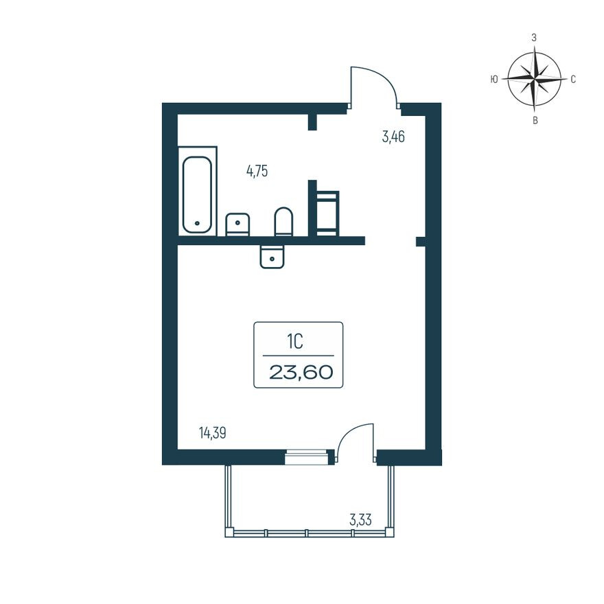 Студия-квартира