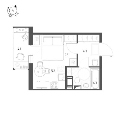 Студия-квартира