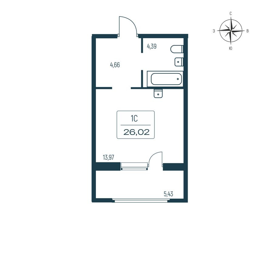 Студия-квартира