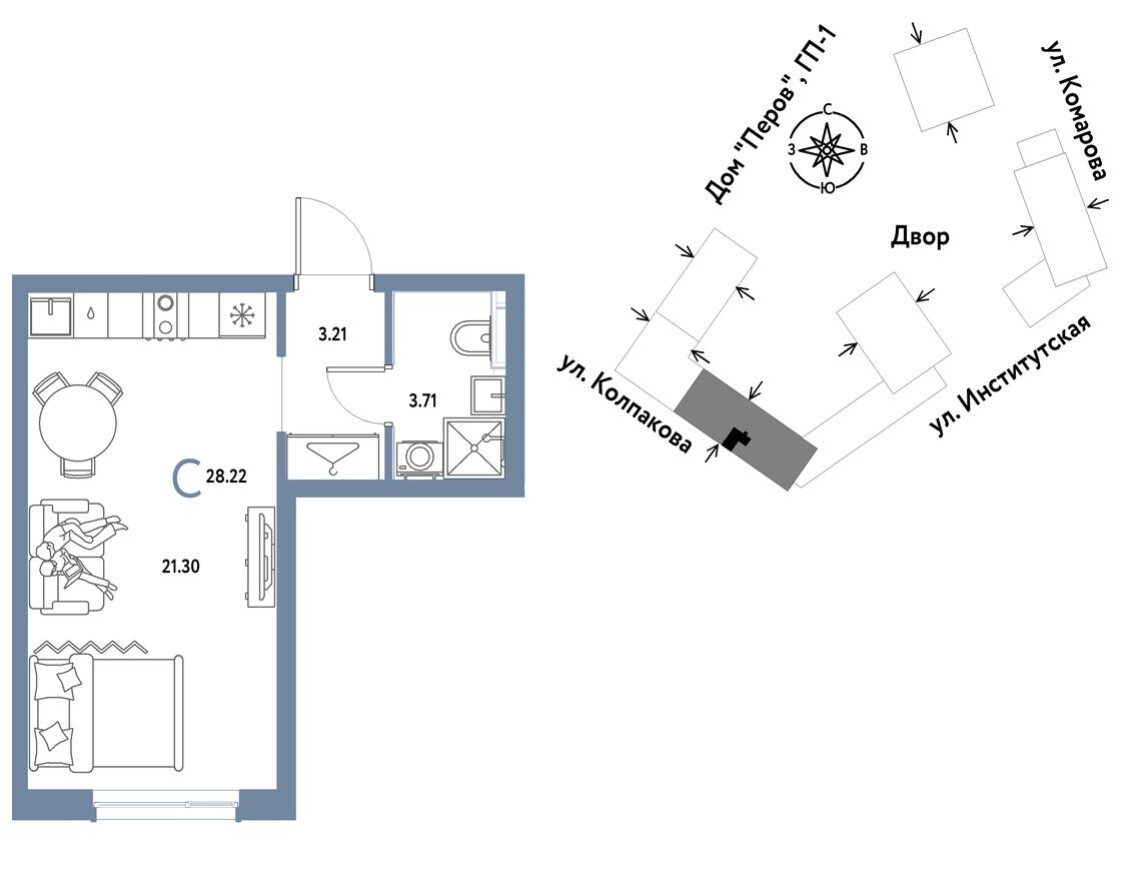 Студия-квартира