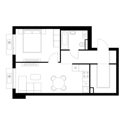 1к. квартира