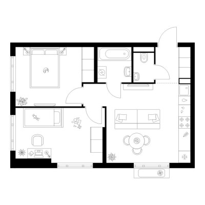 2к. квартира