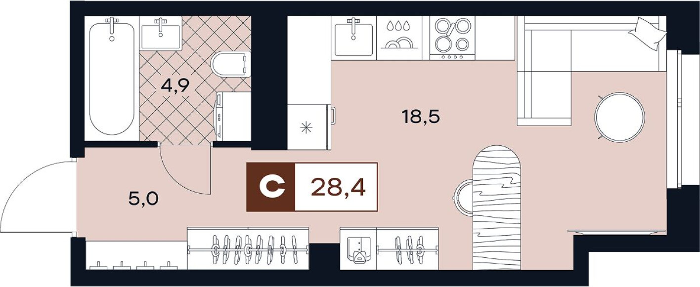 Студия-квартира