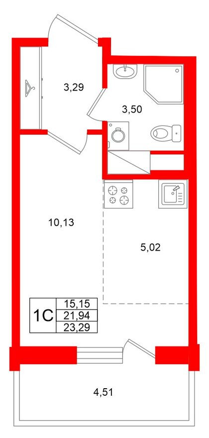 Студия-квартира