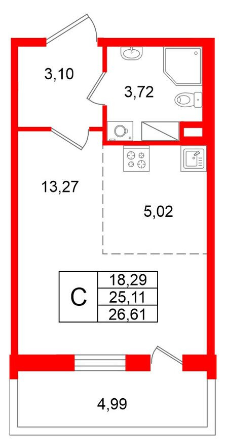 Студия-квартира