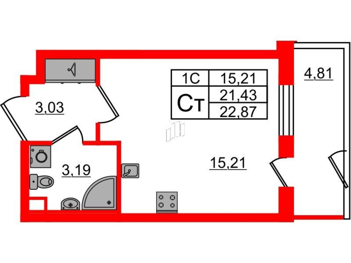 Студия-квартира