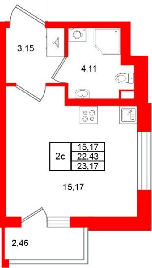 Студия-квартира