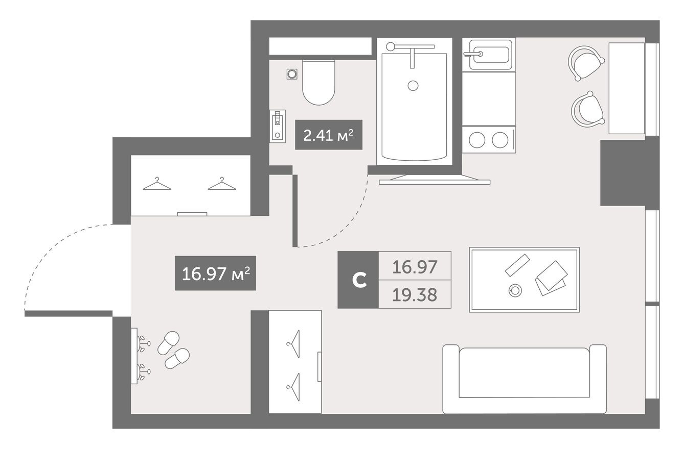 Студия-квартира