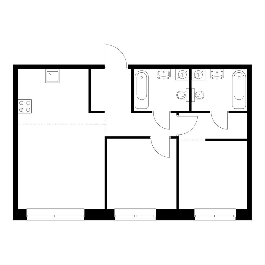 2к. квартира