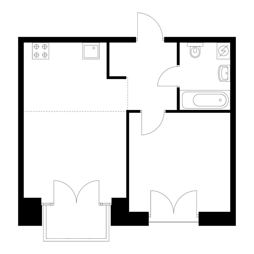 1к. квартира