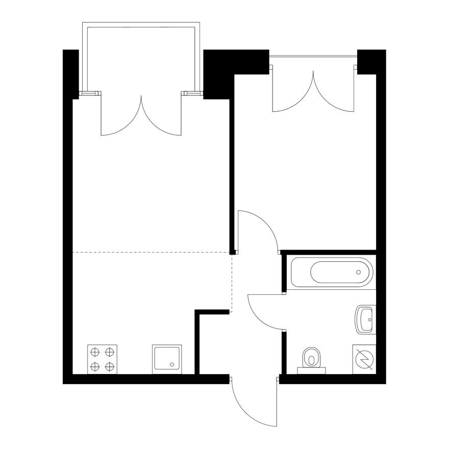 1к. квартира