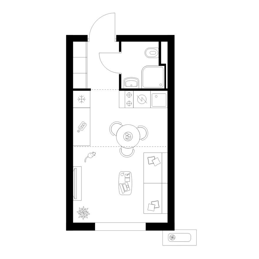 Студия-квартира